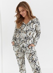 Piżama Cana 412 dł/r M-XL