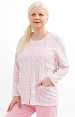 Piżama Martel Maria III 202 dł/r 3XL-4XL damska rozpinana