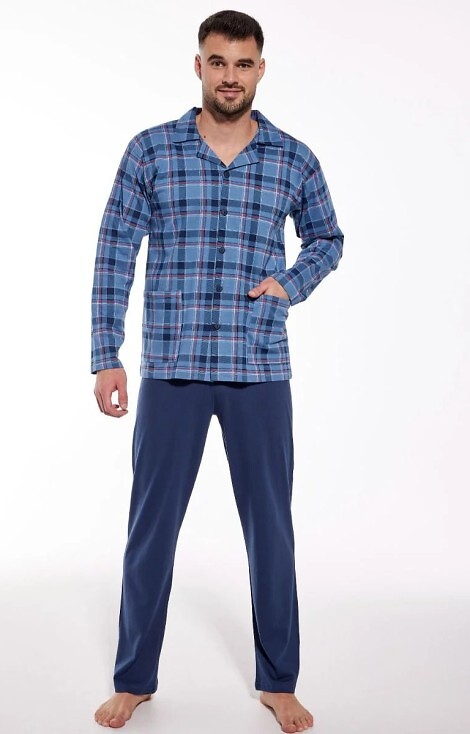 Piżama Cornette 114/68 S-2XL męska rozpinana
