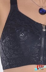 Biustonosz soft bez fiszbin Viki Zuza 586 Nocny Błękit 80-95