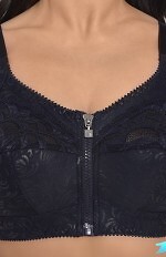 Biustonosz soft bez fiszbin Viki Zuza 586 Nocny Błękit 80-95