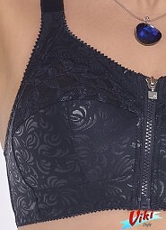 Biustonosz soft bez fiszbin Viki Zuza 586 Nocny Błękit 80-95