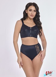 Biustonosz soft bez fiszbin Viki Zuza 586 Nocny Błękit 80-95