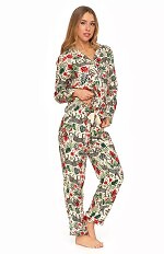 Piżama Moraj PDD5800-006 dł/r 2XL-3XL rozpinana
