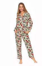 Piżama Moraj PDD5800-006 dł/r 2XL-3XL rozpinana