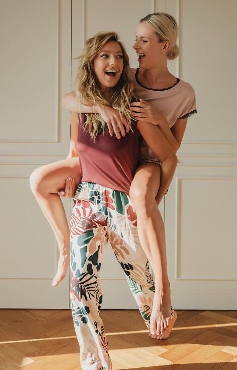 Spodnie Mefemi Margot Wzór S-2XL