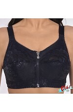 Biustonosz soft bez fiszbin Viki Zuza 586 Nocny Błękit 100-105