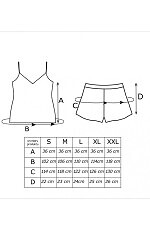 Piżama Donna Sheila 1/2 S-2XL