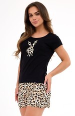 Piżama Cornette 628/460 Bunnies 2 kr/r S-2XL damska