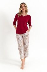 Piżama Cana 487 3/4 S-XL