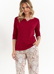 Piżama Cana 487 3/4 S-XL