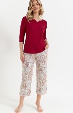Piżama Cana 487 3/4 2XL