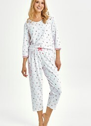 Piżama Taro Elodie 3432 3/4 S-L Z25/26 damska