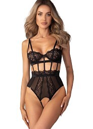 Body Obsessive Hersis Crotchless Teddy S-XL