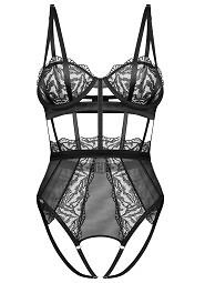 Body Obsessive Hersis Crotchless Teddy S-XL