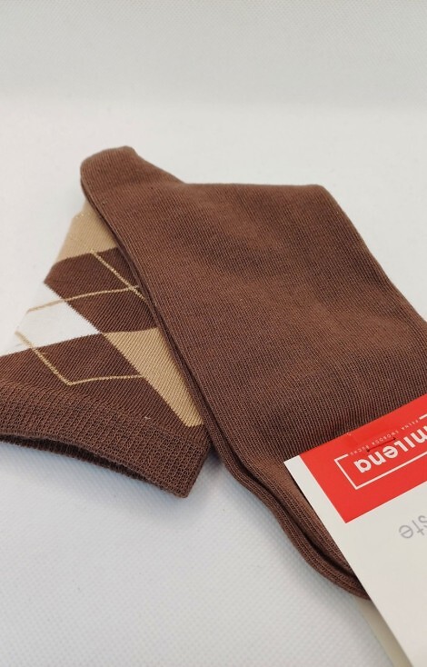Skarpety Milena 0200-177 Romby 37-41