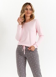 Piżama Cana 492 dł/r M-XL