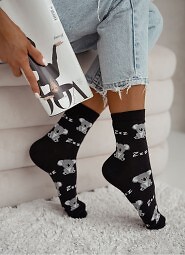 Skarpety Milena 0200-179 śpiące koale 37-41