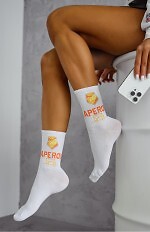 Skarpety Milena 0200-183 Aperol Spritz 37-41