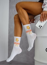 Skarpety Milena 0200-183 Aperol Spritz 37-41