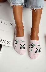 Baleriny Milena Microstopki 0576-029 Panda 36-41