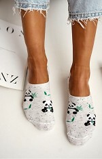 Baleriny Milena Microstopki 0576-029 Panda 36-41