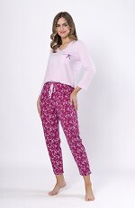 Piżama Leveza 1634 Elif kr/r M-2XL