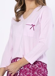 Piżama Leveza 1634 Elif kr/r M-2XL