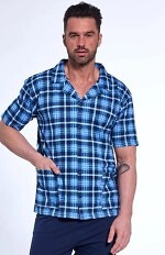 Piżama Cornette 318/53 kr/r 3XL-5XL męska rozpinana