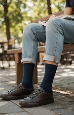 Skarpety Cerber 0176 męskie bezuciskowe krótkie 39-47