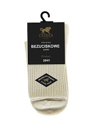 Skarpety Cerber 0176 męskie bezuciskowe krótkie 39-47