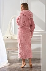 Szlafrok L&L 2554 Valentine długi S-2XL damski