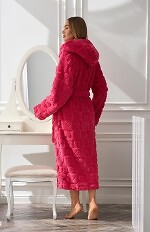 Szlafrok L&L 2554 Valentine długi S-2XL damski