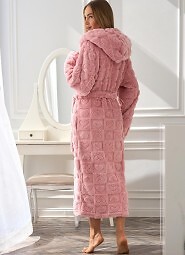 Szlafrok L&L 2554 Valentine długi S-2XL damski