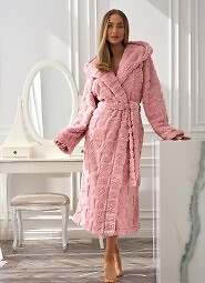 Szlafrok L&L 2554 Valentine długi S-2XL damski