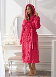 Szlafrok L&L 2554 Valentine długi S-2XL damski