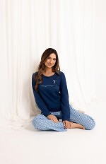 Piżama Regina 714 dł/r 2XL-3XL Z25/26 damska