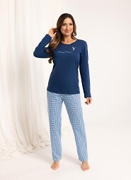 Piżama Regina 714 dł/r 2XL-3XL Z25/26 damska
