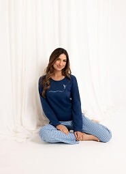 Piżama Regina 714 dł/r 2XL-3XL Z25/26 damska