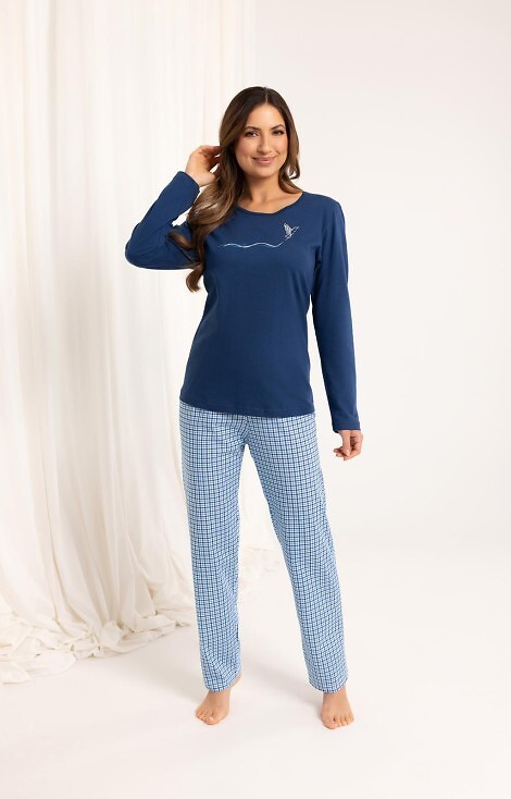 Piżama Regina 714 dł/r 2XL-3XL Z25/26 damska
