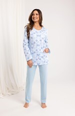 Piżama Regina 710 dł/r 2XL-3XL Z25/26 damska rozpinana