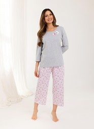 Piżama Regina 711 3/4 2XL-4XL Z25/26 damska