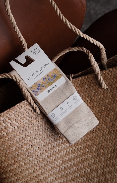 Skarpety Steven art.194 Len & Bawełna 35-46