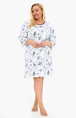 Koszula Cornette 464/448 Ingrid 3/4 3XL-5XL damska