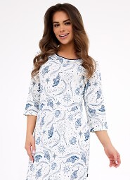 Koszula Cornette 464/448 Ingrid 3/4 S-2XL damska