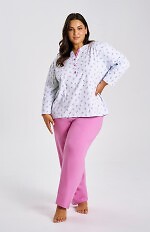 Piżama Taro Yolanda 3462 dł/r 2XL-4XL Z25/26 damska