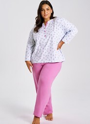 Piżama Taro Yolanda 3462 dł/r 2XL-4XL Z25/26 damska