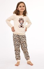 Piżama Cornette Kids Girl 594/191 Panther dł/r 86-128