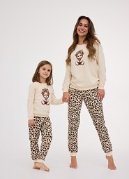 Piżama Cornette Kids Girl 594/191 Panther dł/r 86-128