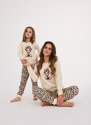 Piżama Cornette Kids Girl 594/191 Panther dł/r 86-128
